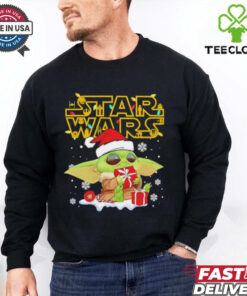 Baby Yoda Starwars Christmas gift shirt