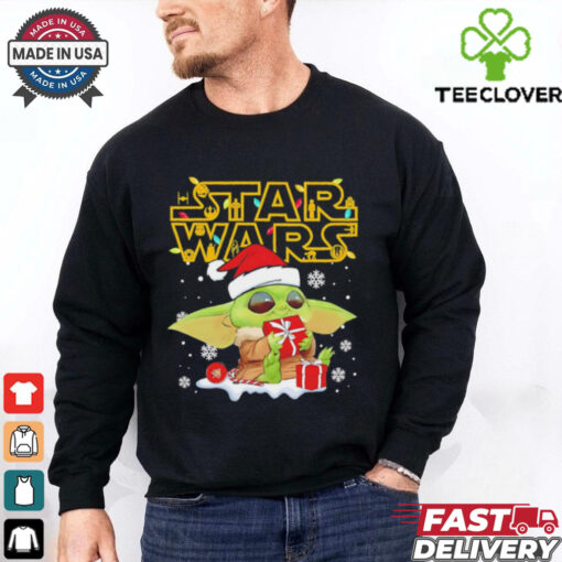 Baby Yoda Starwars Christmas gift shirt