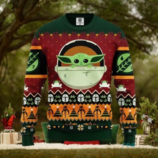 Baby Yoda Thanksgiving Women Mens Ugly Christmas Sweater