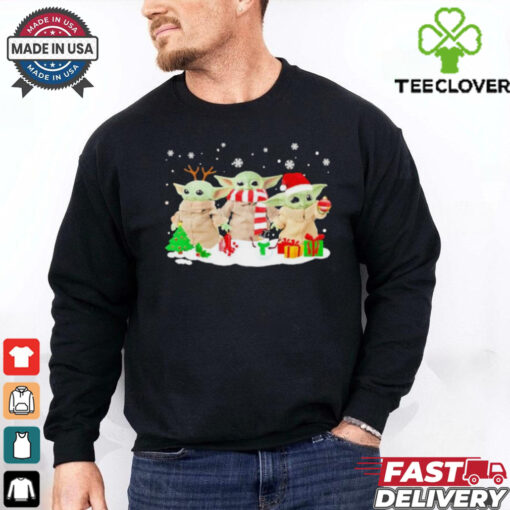 Baby Yoda The Mandalorian The Child Christmas Shirt