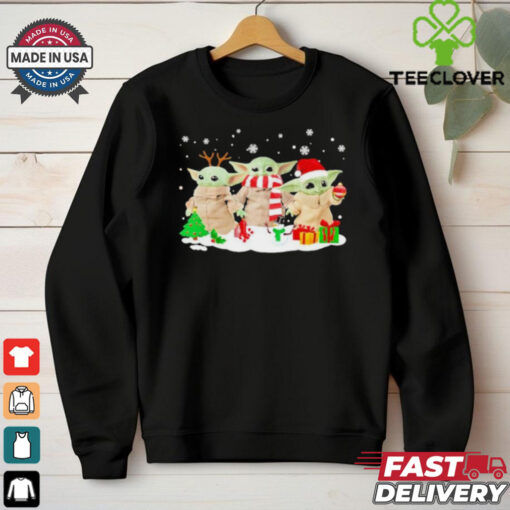 Baby Yoda The Mandalorian The Child Christmas Shirt