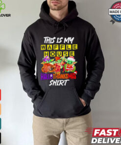 Baby Yoda Waffle House This Is My Hallothanksmas Shirt