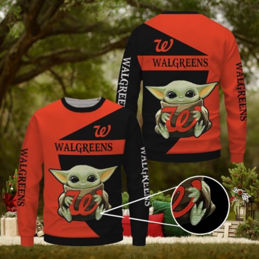 Baby Yoda Walgreens Merry Christmas Ugly Sweater