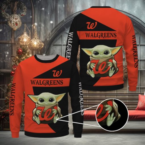Baby Yoda Walgreens Merry Christmas Ugly Sweater
