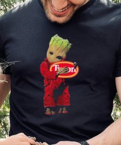 Baby groot hug tyson logo 2023 T shirt