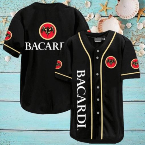 Bacardi Jersey Baseball Shirt Style Gift Shirt