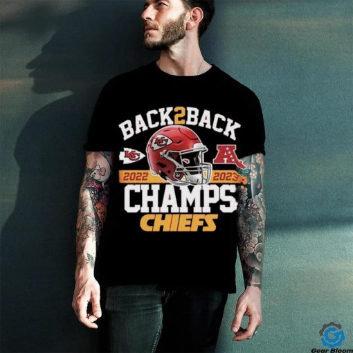 Back 2 Back AFC Champions 2022 2023 Kansas City Chiefs Shirt
