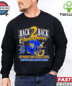 Back 2 Back Champions Jefferson County Middle School Southwestern Athletic Junior High Conference ’24 t shirt