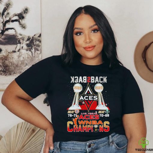 Back 2 Back Las Vegas Aces WNBA Champions 2022 2023 Shirt
