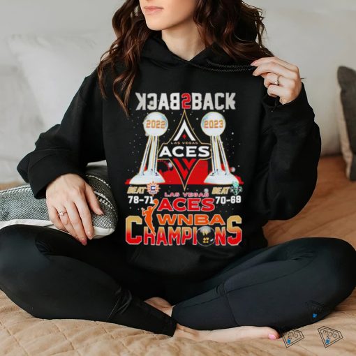 Back 2 Back Las Vegas Aces WNBA Champions 2022 2023 Shirt