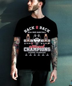 Back 2 Back NCAA Men’s Basketball National Champions UConn Huskies T Shirt