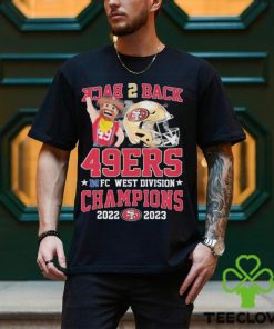 Back 2 Back San Francisco 49ers NFC West Division Champion 2022 2023 Shirt 2 Back 2 Back San Francisco 49ers NFC West Division Champion 2022 2023 Shirt