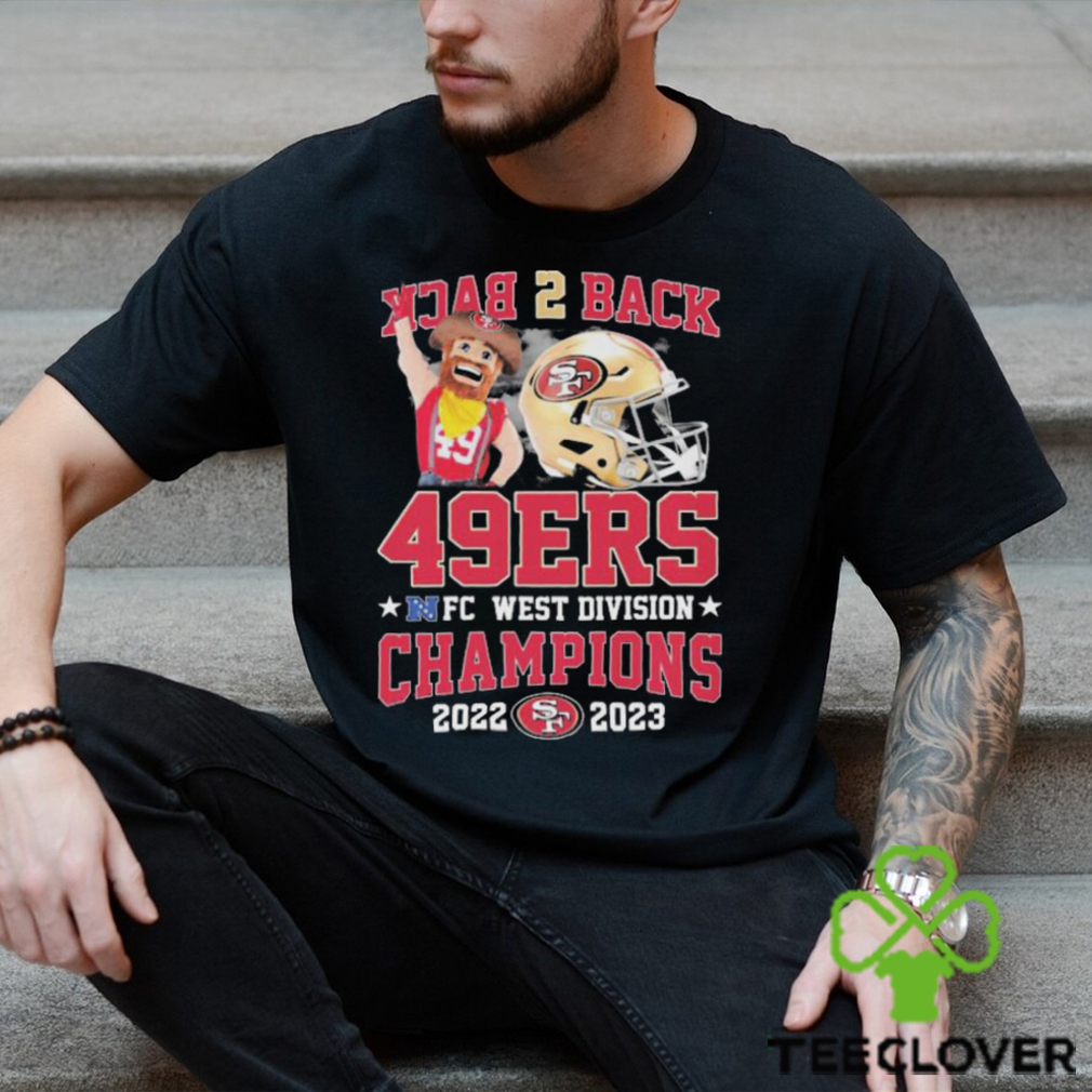 Back 2 Back San Francisco 49ers NFC West Division Champion 2022 2023 Shirt Back 2 Back San Francisco 49ers NFC West Division Champion 2022 2023 Shirt