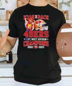 Back 2 Back San Francisco 49ers NFC West Division Champions 2022 2023 T Shirt