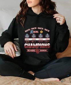 Back 2 Back Softball Championship Oklahoma Sooners NCAA 2024 T Shirt