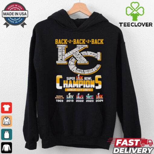 Back 2 back 2 back Super Bowl Champions Kansas City Chiefs shirt