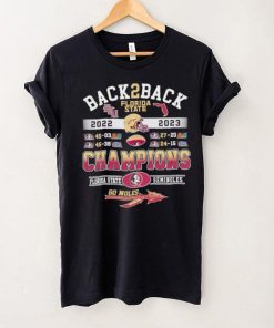 Back 2 back 2022 2023 Florida State Seminoles Champions go Noles hoodie, sweater, longsleeve, shirt v-neck, t-shirt