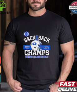 Back 2 back 2023 2024 Champs Quincy Blue Devil shirt