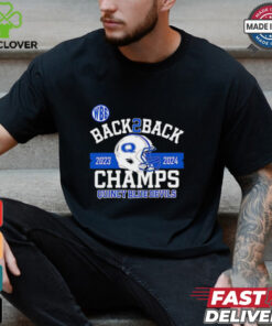 Back 2 back 2023 2024 Champs Quincy Blue Devil shirt