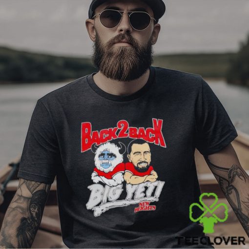 Back 2 back Big Yeti shirt