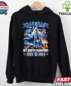 Back 2 back King of the North no 1 seed Detroit Lions mascot shirt