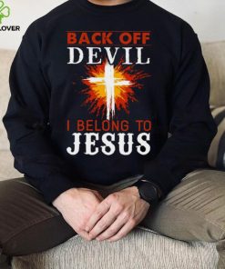 Back Of Devil I Belong To Jesus T Shirt