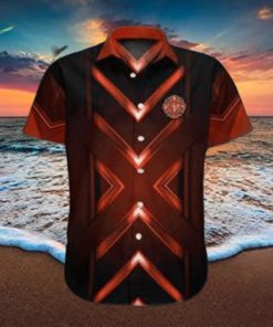 Back The Red Eagle Hawaiian Shirt Impressive Gift