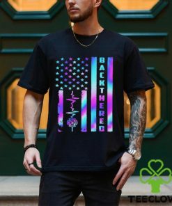 Back The Red Firefighter Flag Shirt