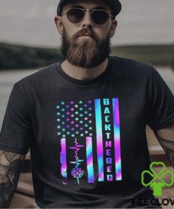 Back The Red Firefighter Flag Shirt