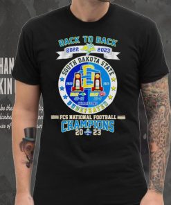 Back To Back 2022 2023 South Dakota State Undefeated FCS National football champions 2023 shirt