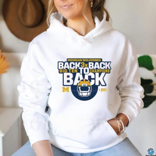 Back To Back Michigan Wolverines Champs Shirt