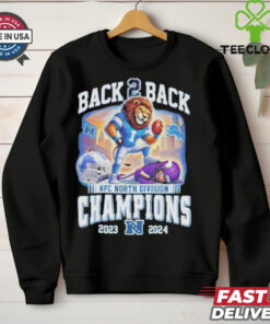 Back To Back NFC North Division Champions Detroit Lions 2023 2024 shirt