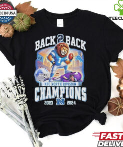 Back To Back NFC North Division Champions Detroit Lions 2023 2024 shirt