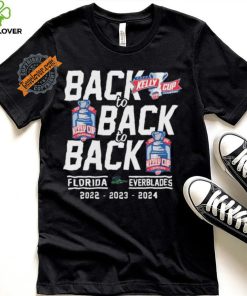 Back To Back To Back Florida Everblades 2022–2023–2024 Hawaiian Shirt