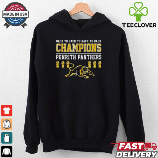 Back To Back To back To Back Champions Penrith Panthers Shirt