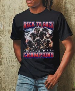 Back To Back World War Champions Shirt