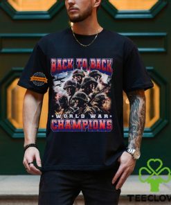 Back To Back World War Champions T Shirt