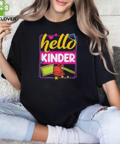 Back To School Hello Kinder T Shirt 2 Back To School Hello Kinder T Shirt