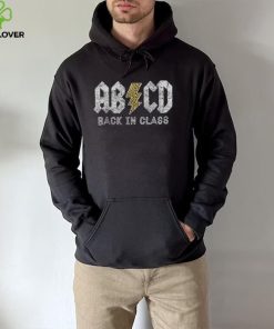 Back To School teacher students leopard Abcd back in class T Shirt