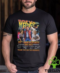 Back To The Future 39th Anniversary 1985 – 2024 Thank You For The Memories T Shirt 2 Back To The Future 39th Anniversary 1985 – 2024 Thank You For The Memories T Shirt