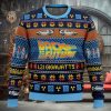 Bear Santa Penguin Full Printed Ugly Wool Sweater