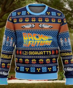 Back To The Future Ugly Christmas Sweater 3D Gift For Men And Women