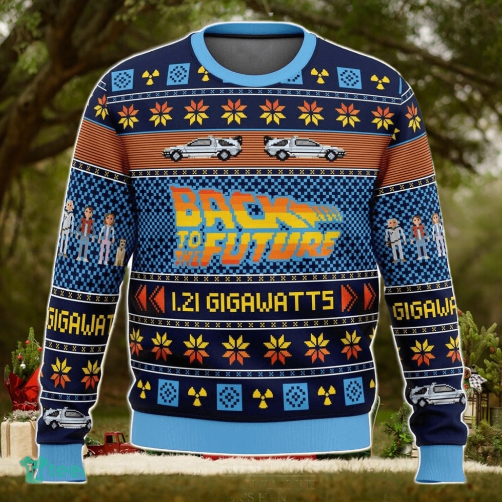 Back To The Future Ugly Christmas Sweater 3D Gift For Men And Women Back To The Future Ugly Christmas Sweater 3D Gift For Men And Women