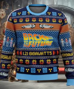 Back To The Future Ugly Christmas Sweater Funny Gift For Men And Women Fans