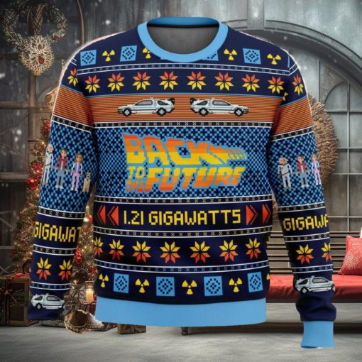 Back To The Future Ugly Christmas Sweater Funny Gift For Men And Women Fans