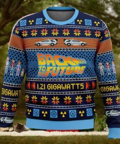 Back To The Future Ugly Christmas Sweater Funny Gift For Men And Women Fans