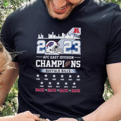 Back to Back AFC East Division Bills Shirt