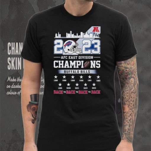 Back to Back AFC East Division Bills Shirt