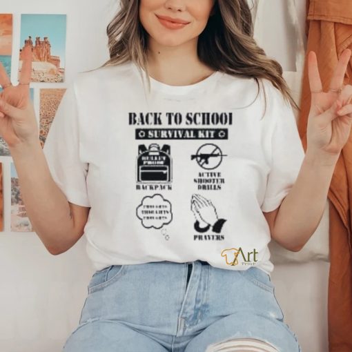 Back to School Survival Kit T Shirt