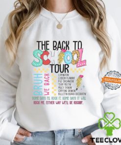 Back to School Teacher Tour Shirt